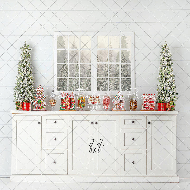Classic Gingerbread Kitchen 2pc Room