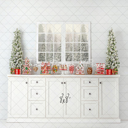 Classic Gingerbread Kitchen 2pc Room
