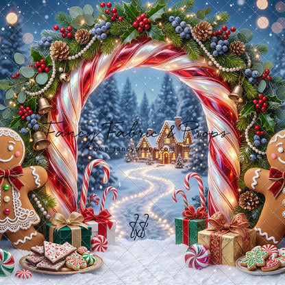 Gingerbread Welcome - With Sweep Option