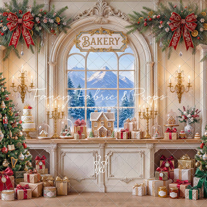 Gingerbread Wishes Bakery - With Sweep Option