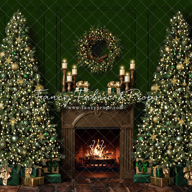 Golds & Greens Classic Mantle