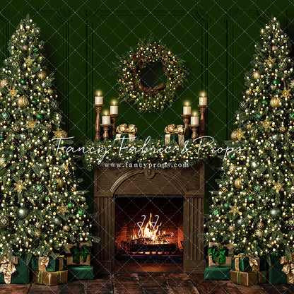 Golds & Greens Classic Mantle