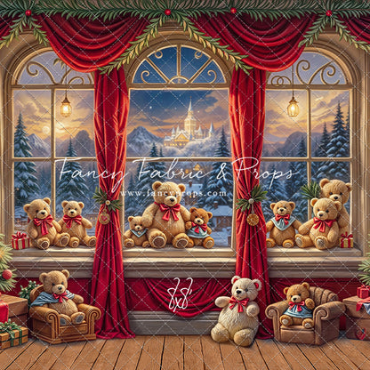 Holiday Bear Haven - with Sweep Option
