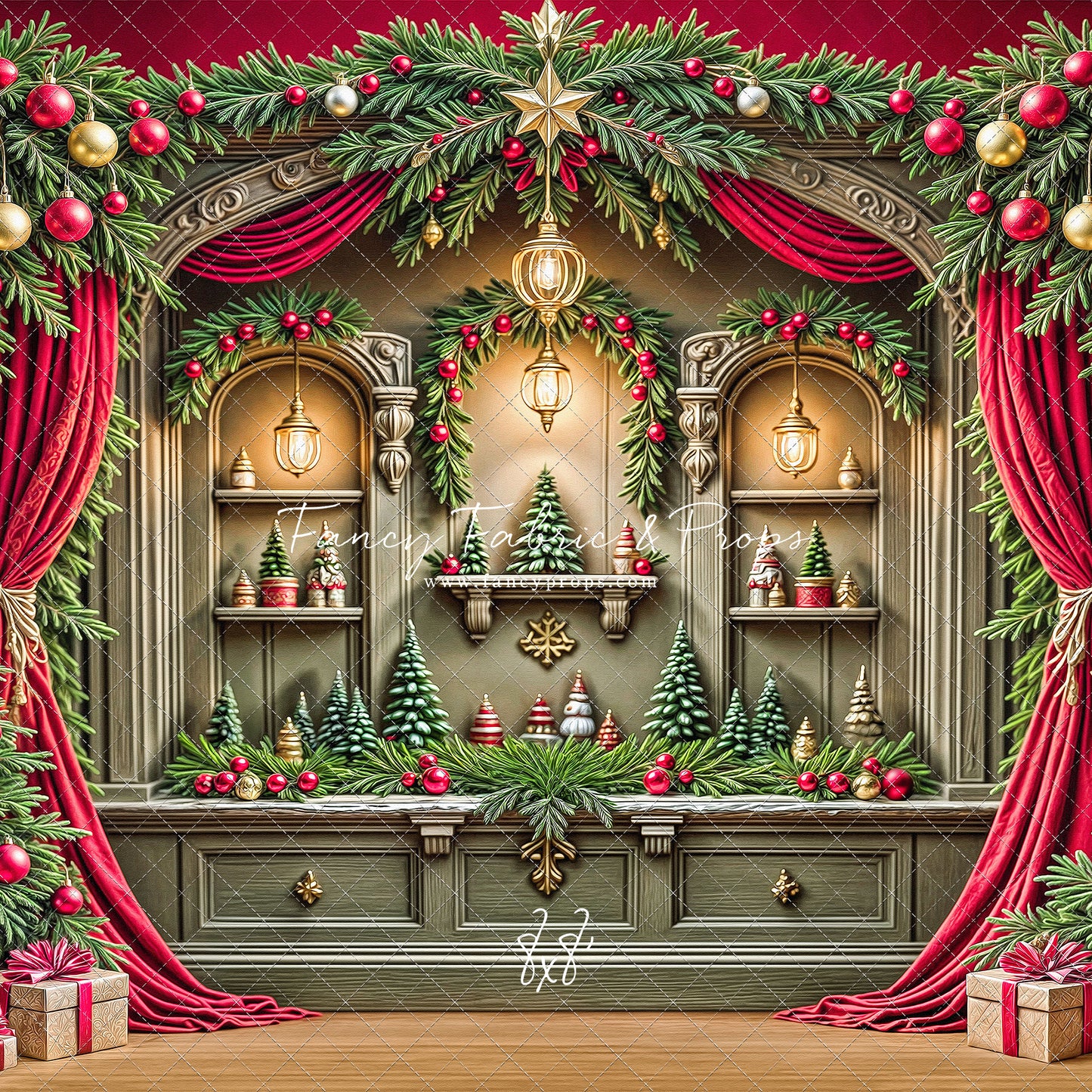 Holiday Heirloom Hall - with Sweep Option