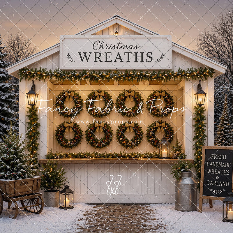 Holly Wreath Stand - with Sweep Option