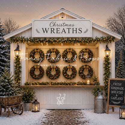 Holly Wreath Stand - with Sweep Option
