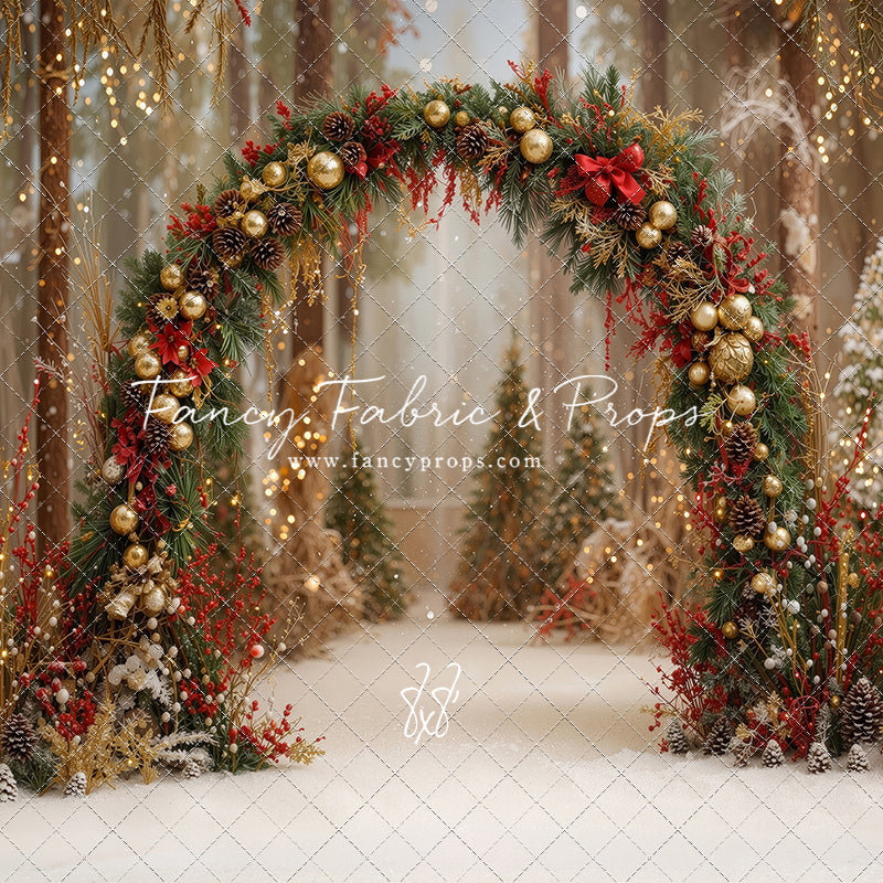 Holly & Pine Archway - With Sweep Option