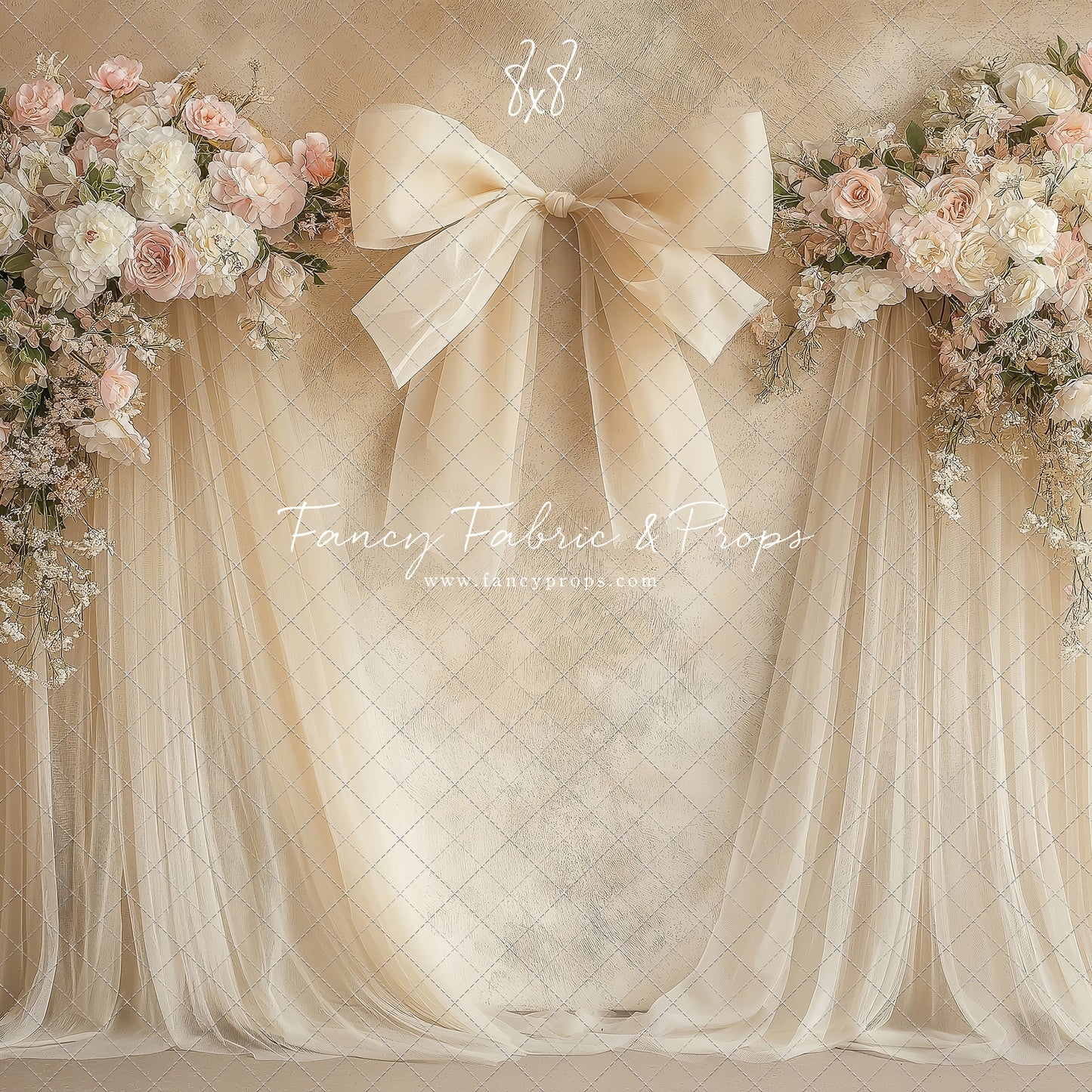 Ivory Bow Harmony  - With Sweep Option