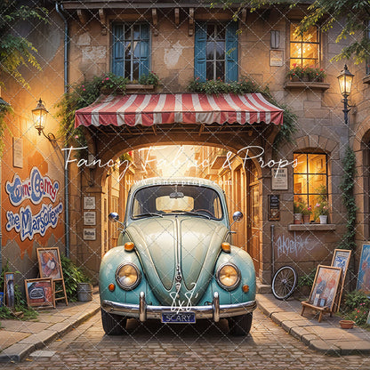 Evening Retro Boulevard - With Sweep Option