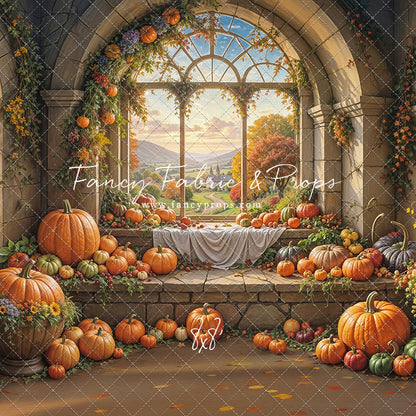 Pumpkin Patch Paradise - With Sweep Option