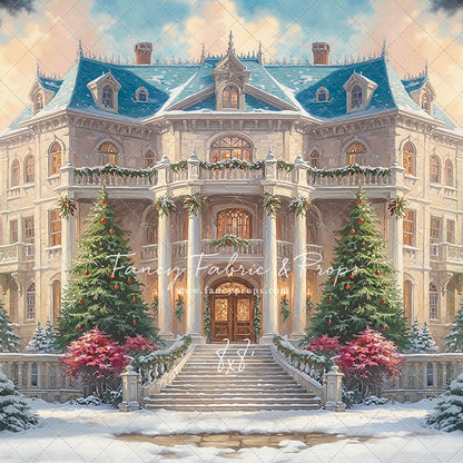 Majestic Christmas Manor - With Sweep Option