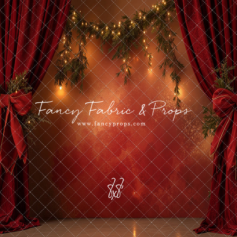 Merry Christmas Curtain Call - With Sweep Option