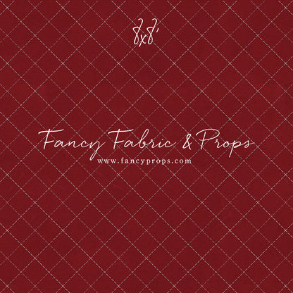 Merry Mansion Rug- Red - Mat Floor