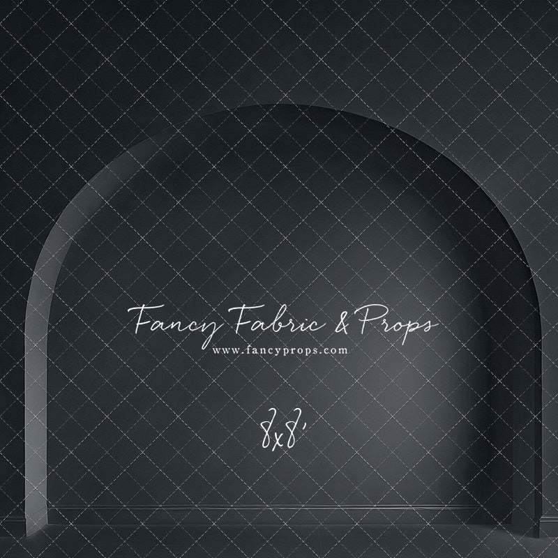 Modern Midnight Alcove - Solid Floor - With Sweep Option