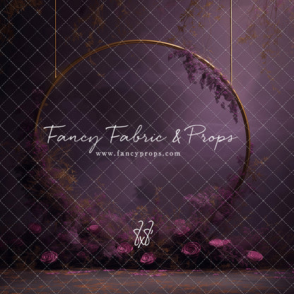 Moonlit Plum Petals - With Sweep Option