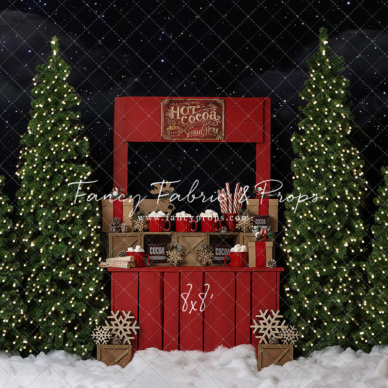 Nighttime Cocoa Stand