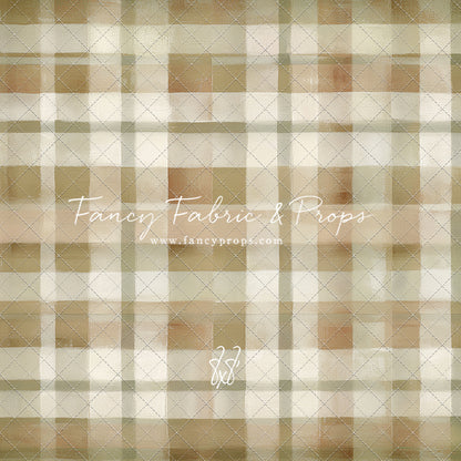 Oatmilk Plaid - With Sweep Option