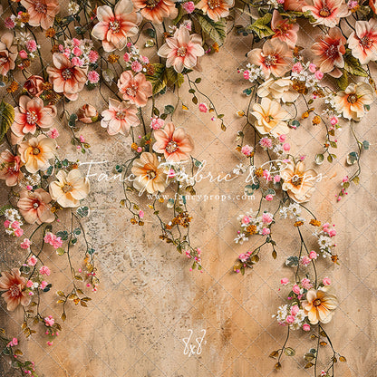 Painted Floral Peach