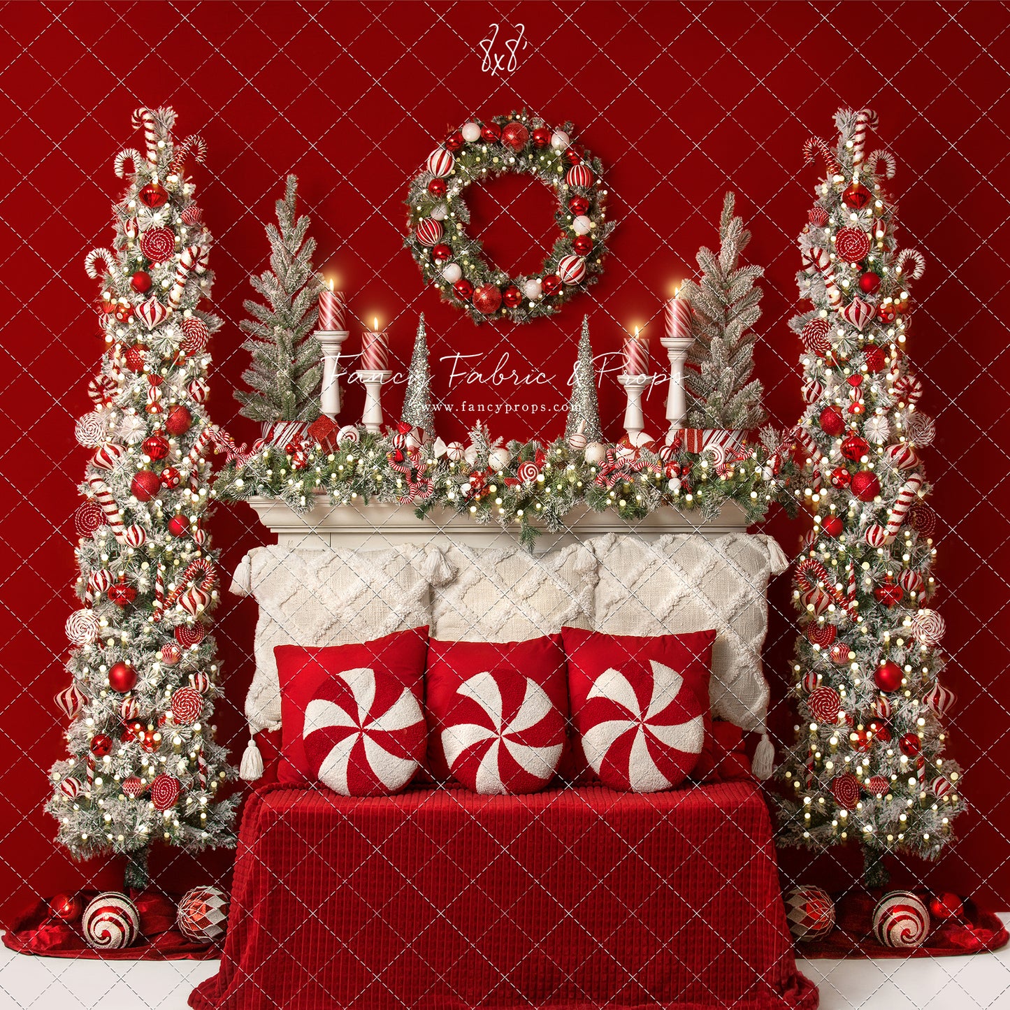 Peppermint Dreams Headboard