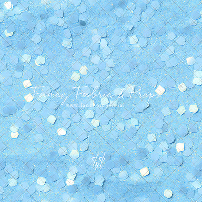 Power Blue Confetti