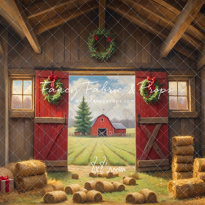 Christmas At The Red Barn - Straw Floor - Room
