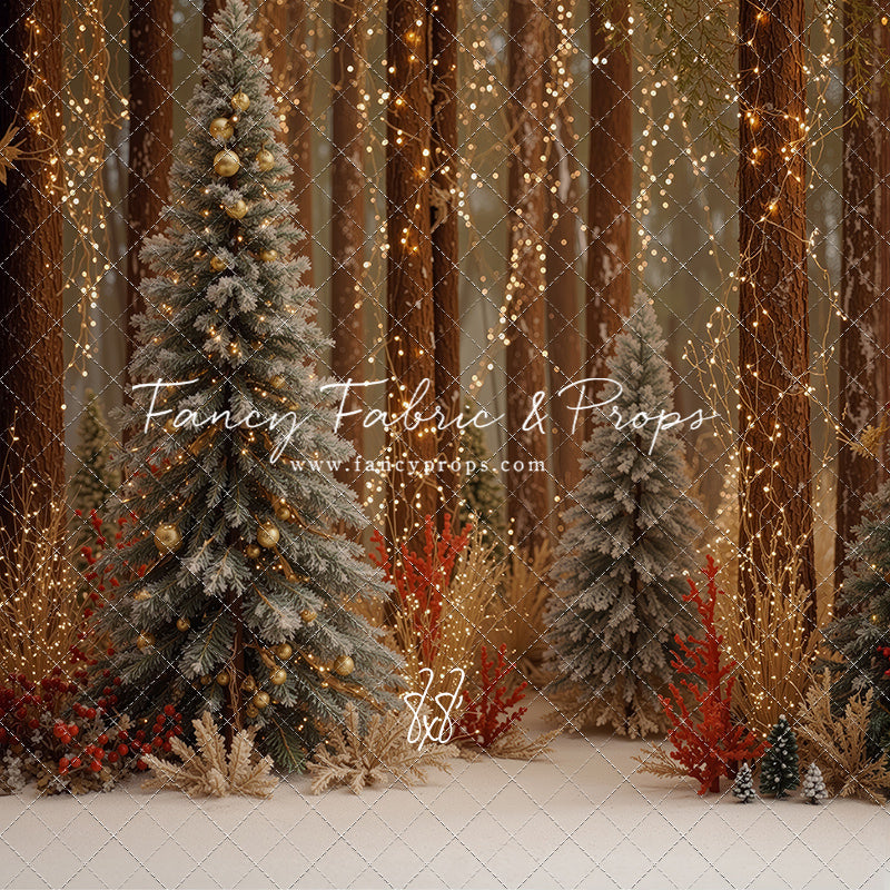 Holly & Pine Forest - With Sweep Option