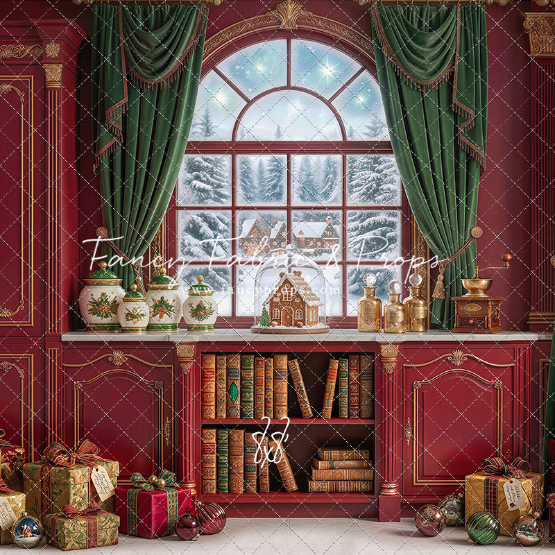 Storybook Christmas Room - With Sweep Option