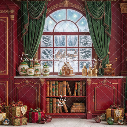 Storybook Christmas Room - With Sweep Option