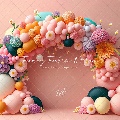 Rainbow Princess Paradise - Balloon Arch