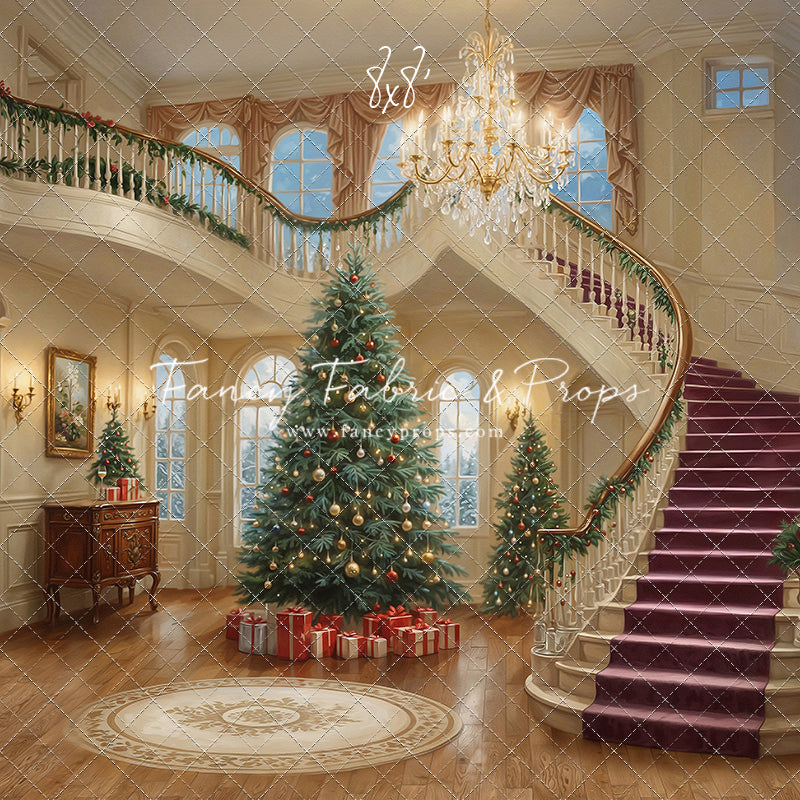 Regal Christmas Staircase - with Sweep Option