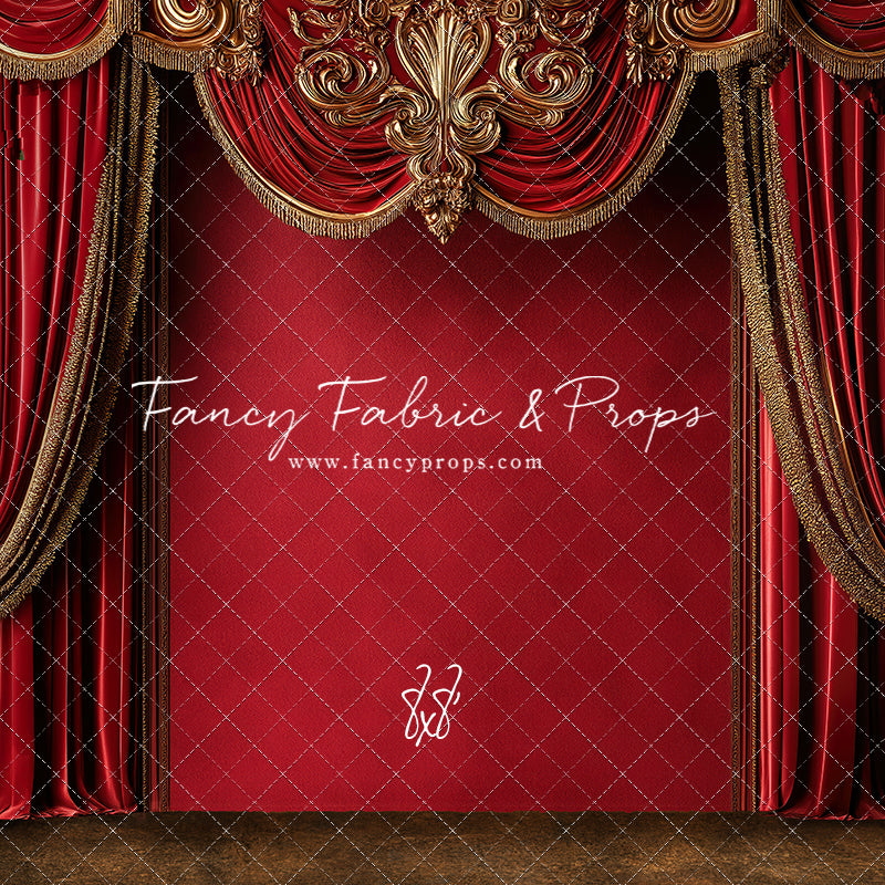 Regal Red Chamber Wall - With Sweep Option