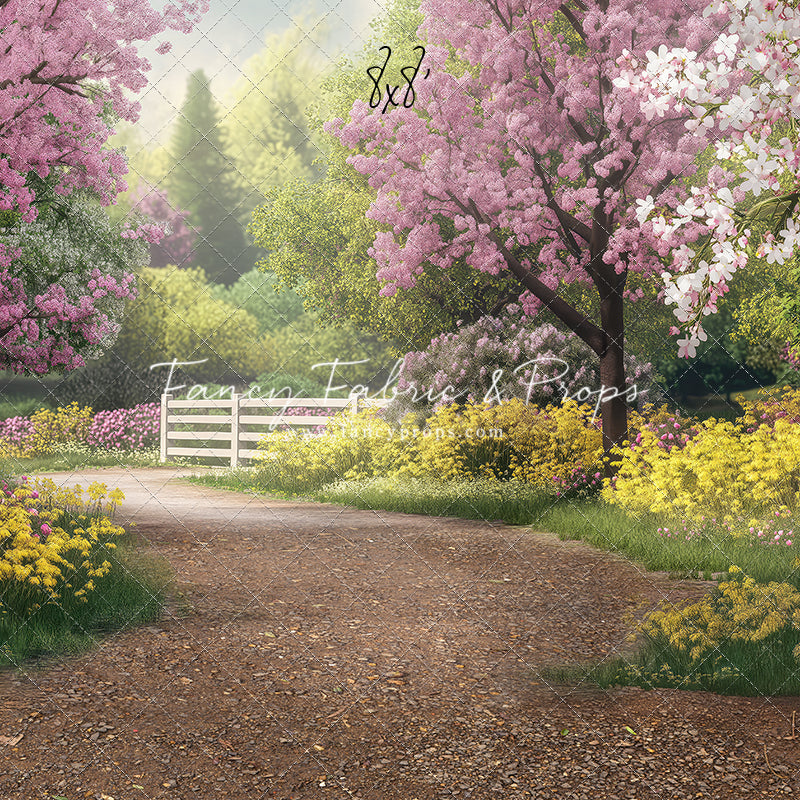 Flowering Spring Path - With Sweep Option