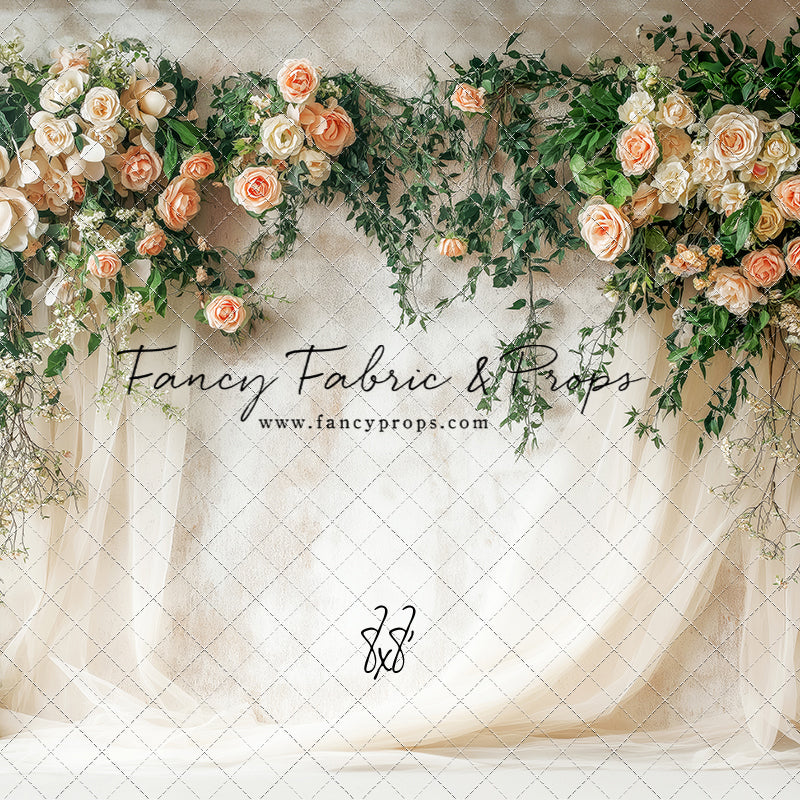 Rosette Drape - With Sweep Option