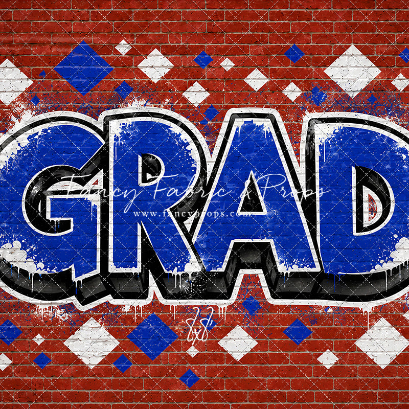 Royal & White Grad - With Sweep Option