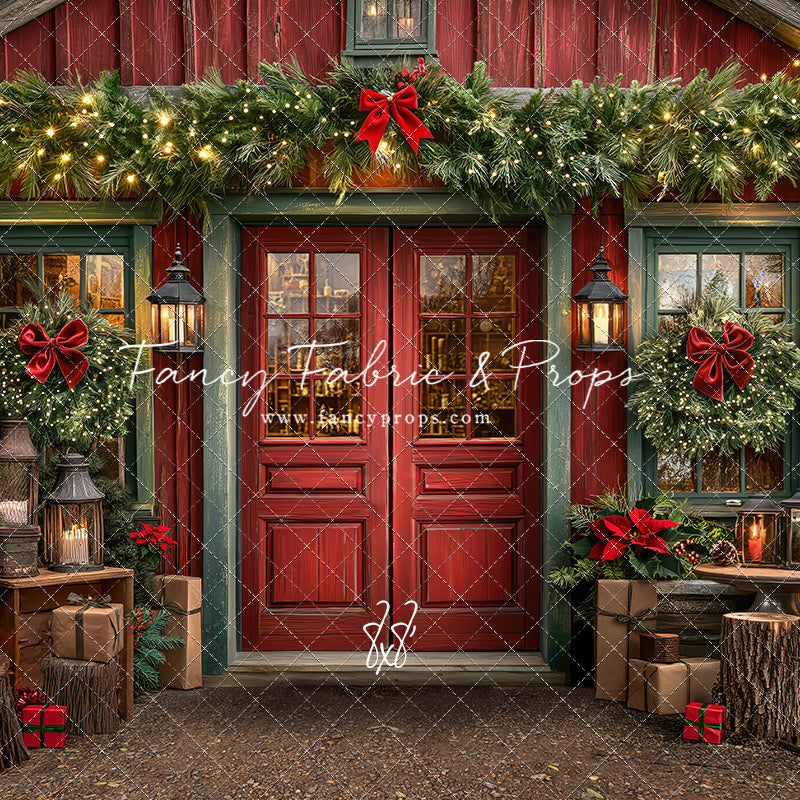 Rustic Noel General Store - with Sweep Option