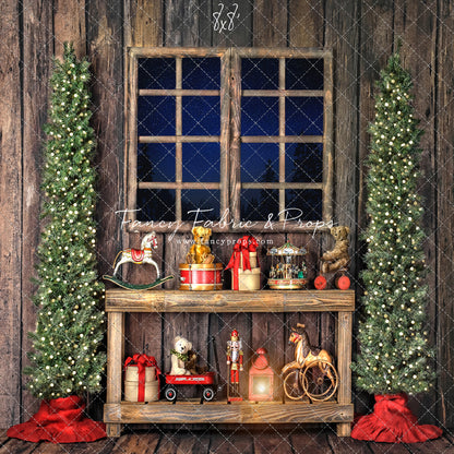 Rustic Workshop Window