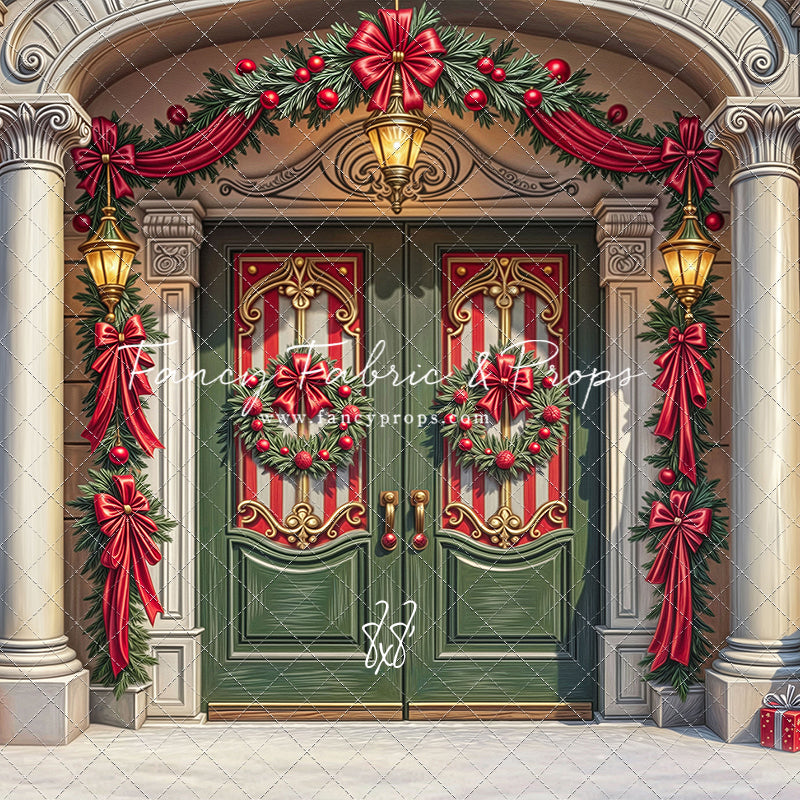 Santa's Sweet Entrance - with Sweep Option