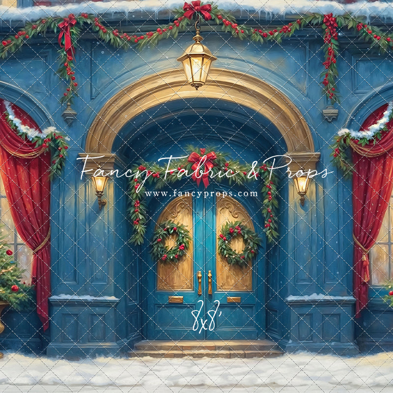 Sapphire Holiday Elegance - With Sweep Option