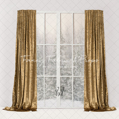 Simple Christmas Mantle 2pc Room