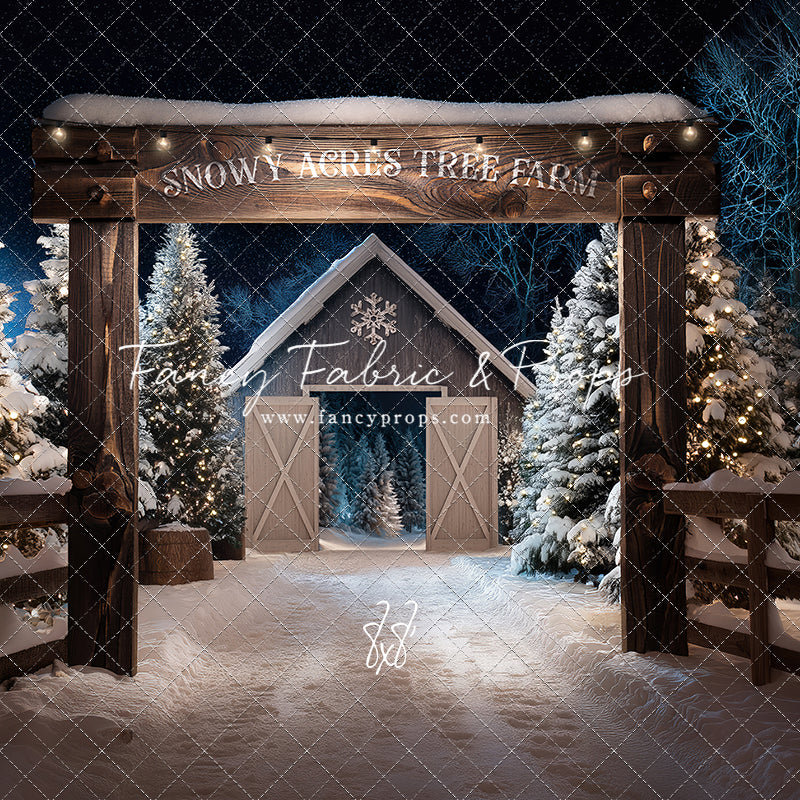 Snowy Acres Tree Farm - with Sweep Option