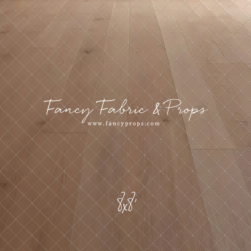 Soft Tan Wood Mat Floor