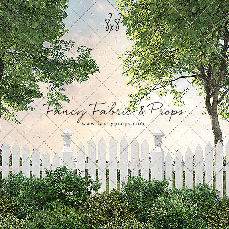 Spring Sunrise Garden Gate