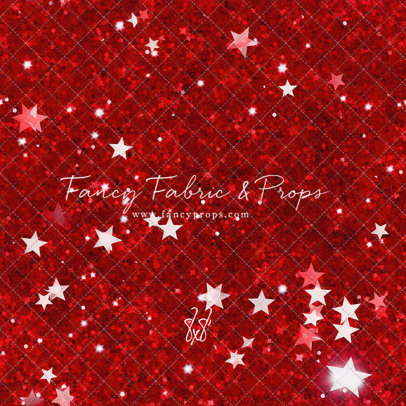 Starry Red Sparkle