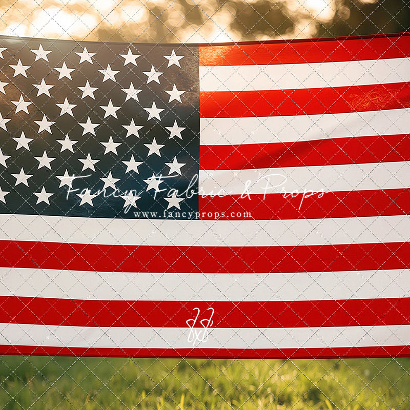 Stars & Stripes Sunset - With Sweep Option