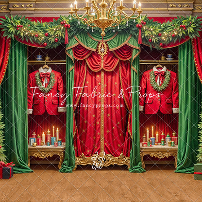 Suiting Up Santa - with Sweep Option