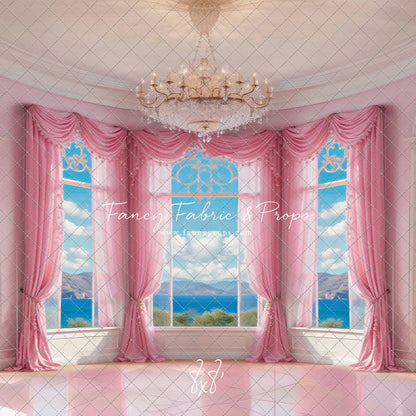 Summer Season Victorian Window - Marble Floor - With Sweep Option