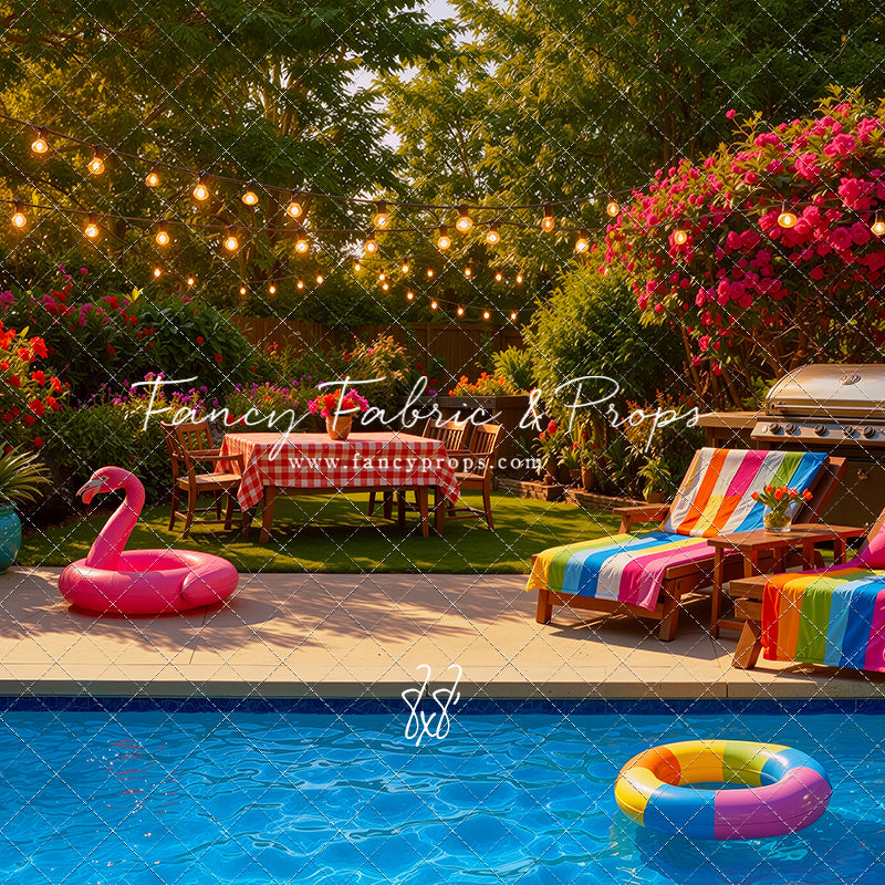 Sunny Swim Club - With Sweep Option