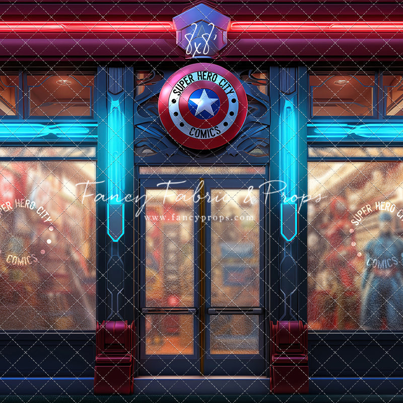 Super Hero City Comics - With Sweep Option