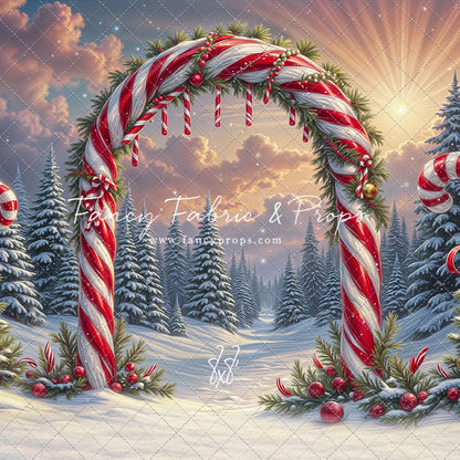 Sweet Trail To Santa - with Sweep Option