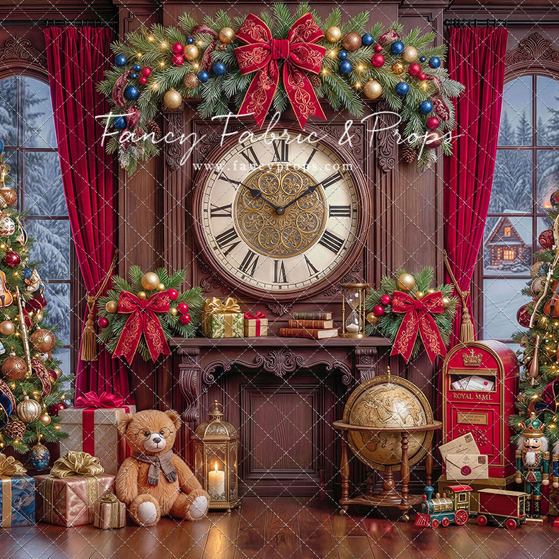 The Grand Christmas Clock - with Sweep Option
